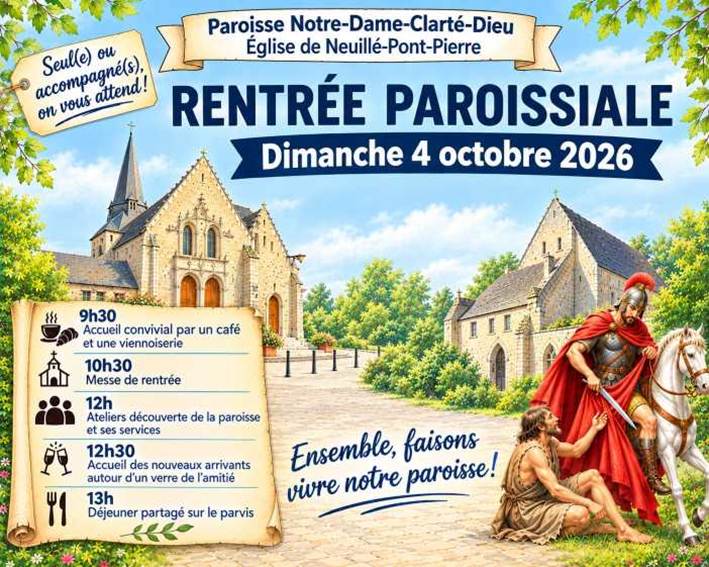 Dimanche 4 octobre 2026 � Rentr�e paroissiale